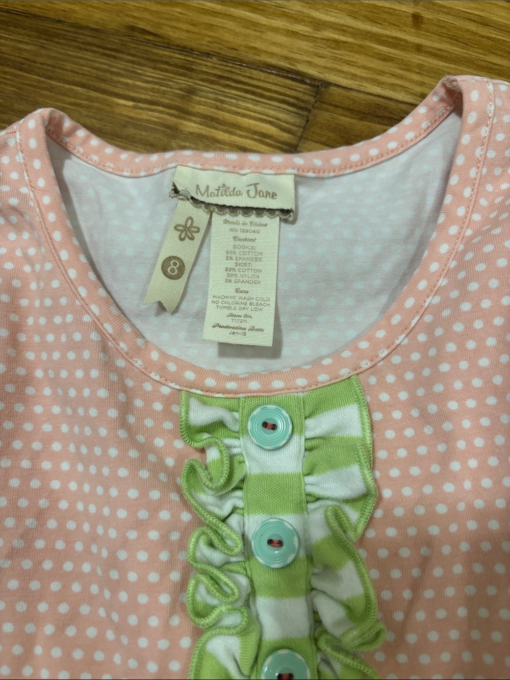 Matilda Jane Size 8 Girls Top - Picture 2 of 4